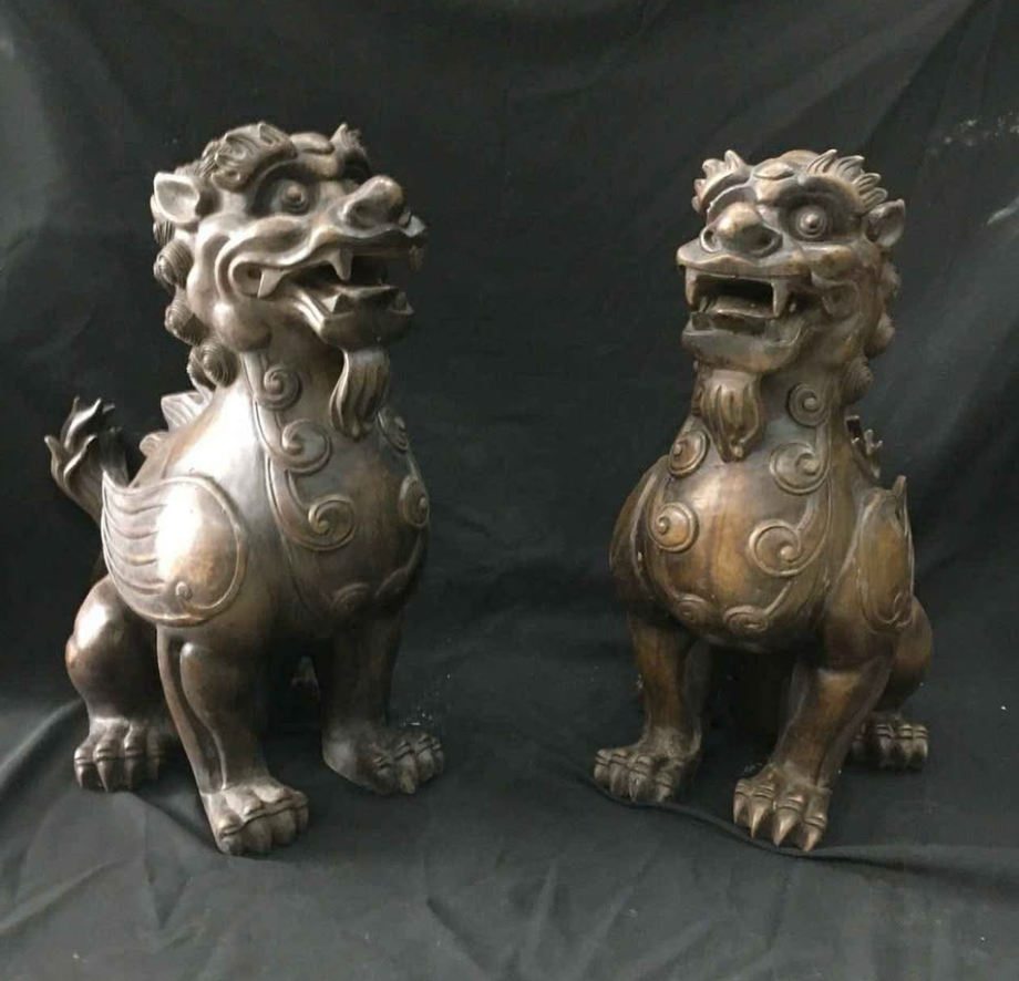 Tượng Tỳ Hưu Bằng Đồng Vàng 2.png